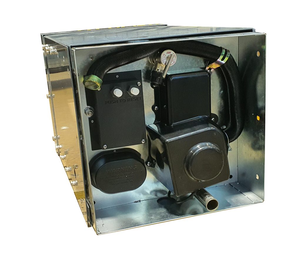 Stand Alone Boat Diesel Hot Water Unit For Large Motor Homes Boats