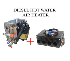 12v Hydronic Combination Diesel Air, Water Heater for Caravan Camper Trailer etc