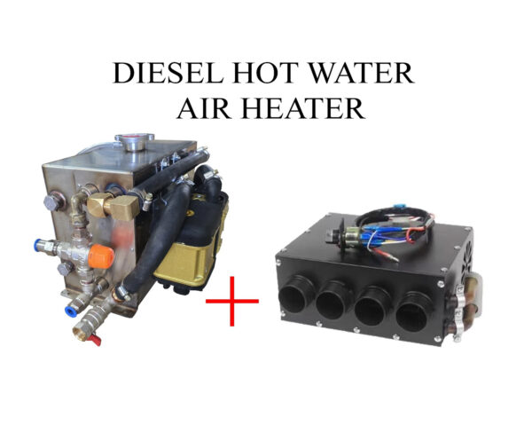 12v Hydronic Combination Diesel Air, Water Heater for Caravan Camper Trailer etc