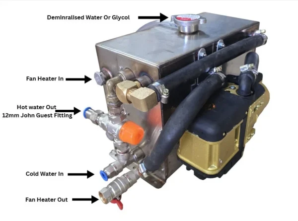 12v Hydronic Diesel Water Heater for Caravan Camper Trailer etc - Image 6